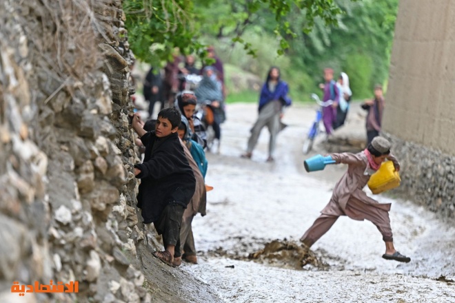 الفيضانات تدمر 20 ألف فدان زراعي في أفغانستان