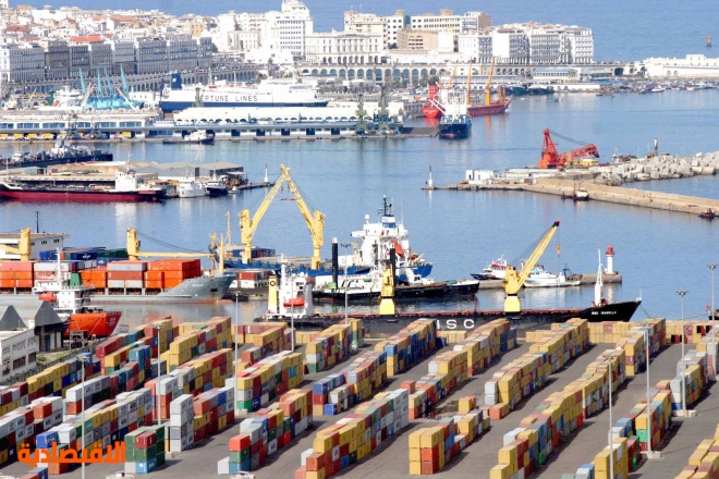 ارتفعت حركة الملاحة في ميناء الجزائر بأكثر من 14 %