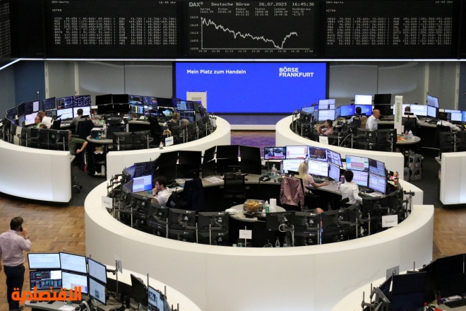 الأسهم الأوروبية تتراجع بعد موجة صعود استمرت 6 جلسات