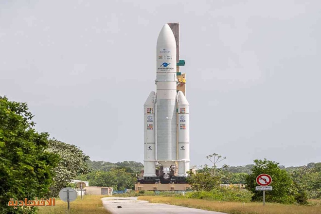 الأحوال الجوية تؤجل إطلاق الرحلة الأخيرة لصاروخ «أريان 5»