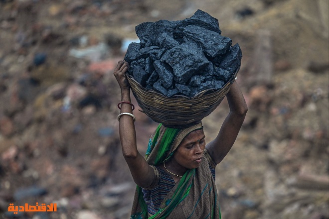 إنتاج قياسي للفحم الهندي .. 8.5 مليون طن متري في الربع الأول