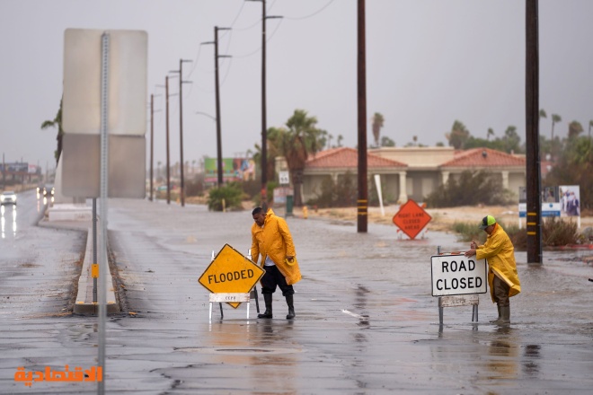 العاصفة المدارية هيلاري تصل كاليفورنيا وسط تحذيرات من فيضانات