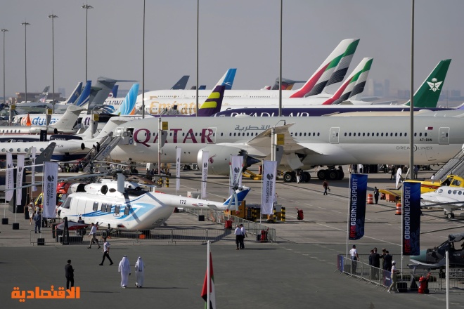 82.9 مليار دولار صفقات معرض دبي للطيران خلال يومين