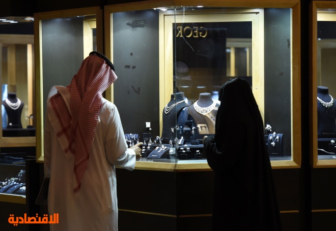 معرض صالون المجوهرات السادس يواصل فعالياته في الرياض