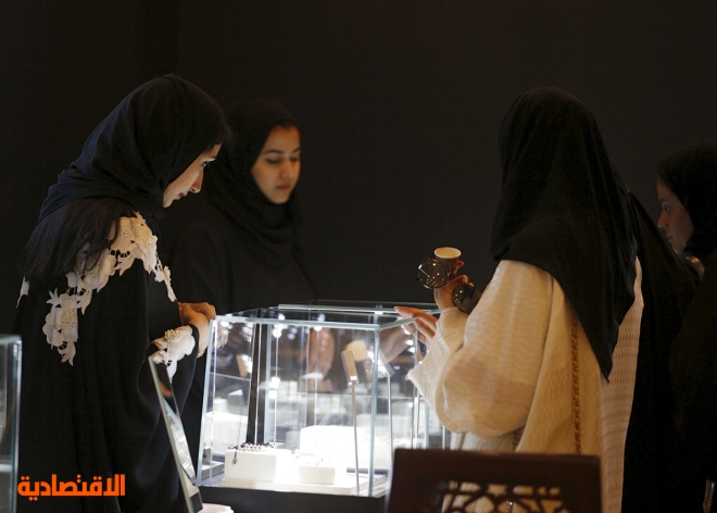 معرض صالون المجوهرات السادس يواصل فعالياته في الرياض