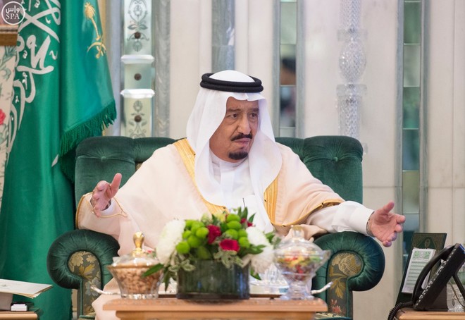 الملك يستقبل الرئيس السوداني ورئيس مجلس الوزراء القطري ورئيس مجلس الأمة الكويتي