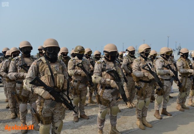 "واس" ترصد الأعمال البطولية لأفراد القوات البحرية السعودية في التصدي للمعتدين