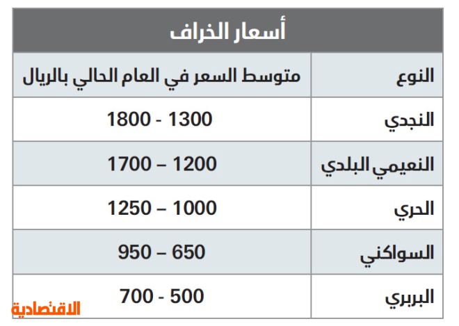 قبل العيد بيومين .. 15 % تفاوتا في أسعار الأضاحي بأسواق الرياض