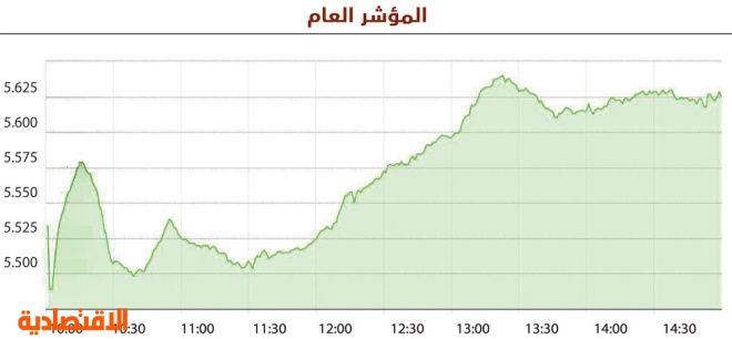 «القياديات» تدفع الأسهم السعودية إلى الارتفاع في جلسة نهاية الأسبوع