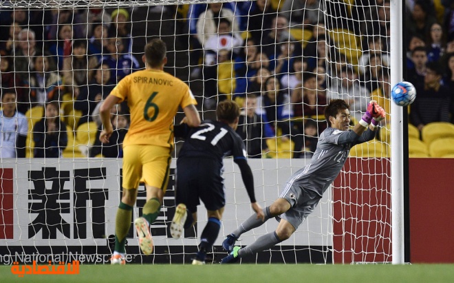 أستراليا تتعثر أمام اليابان في تصفيات مونديال روسيا