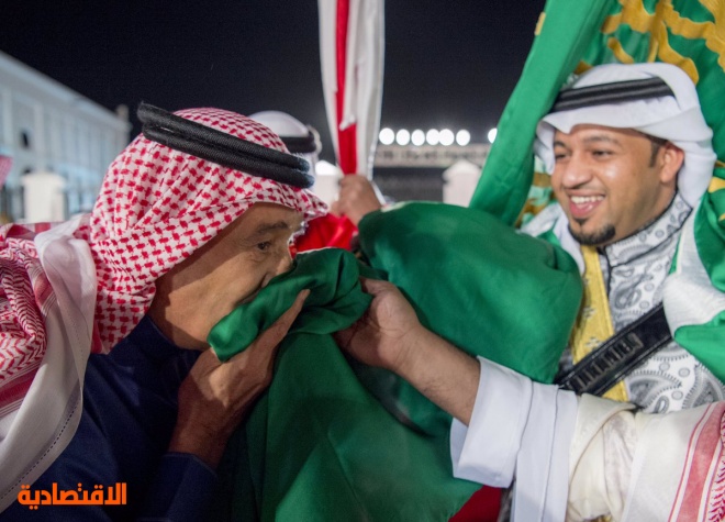 خادم الحرمين يشرف احتفال ملك البحرين بمناسبة زيارته للمنامة