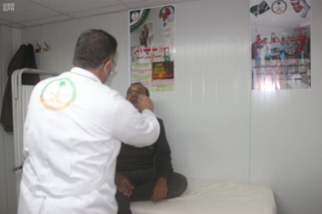 العيادات التخصصية السعودية تتعامل مع 3399 حالة مرضية من اللاجئين السوريين في مخيم الزعتري
