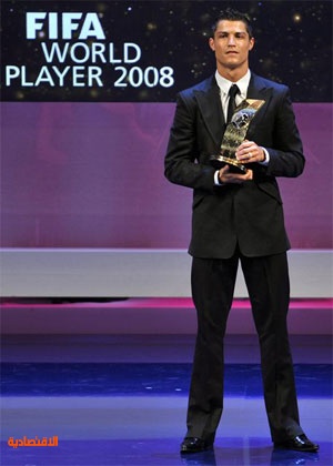 كريستيانو رونالدو أفضل لاعب في العالم