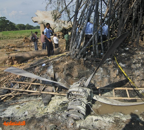 تحطم طائرة عسكرية في إندونيسيا ومقتل 97 على الأقل