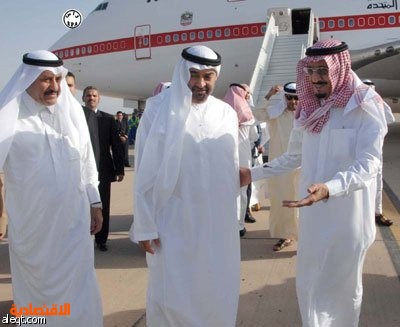 ولي العهد يستقبل نائب القائد الأعلى للقوات المسلحة في الإمارات والمستشار في الديوان الأميري الكويتي