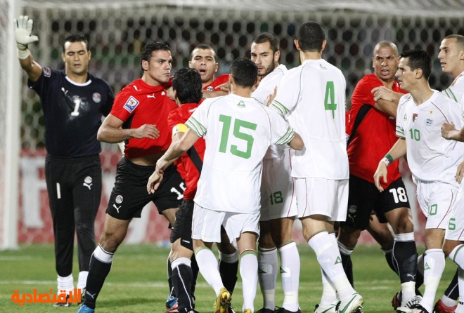 مبارة مصر والجزائر ... الجزائريون يحسمون الجولة الأخيرة لمصلحتهم ويمثلون العرب في كأس العالم