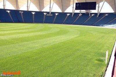 زراعة عدد من ملاعب كرة القدم وفق المواصفات الدولية المعتمدة من الفيفا