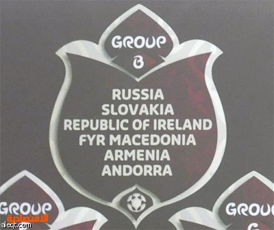 تصفيات كأس أوروبا 2012: انكلترا في المجموعة الأصعب وفرنسا في الأسهل