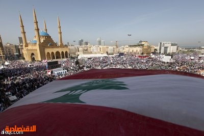 عشرات الآلاف في بيروت لإحياء ذكرى اغتيال الحريري