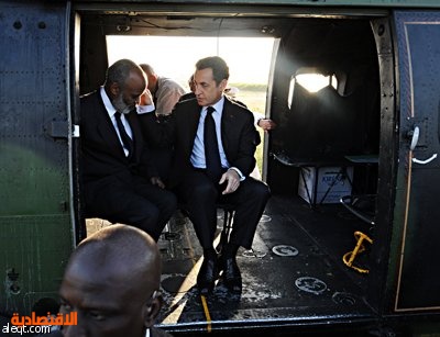 ساركوزي يصل لهايتي في أول زيارة لرئيس فرنسي