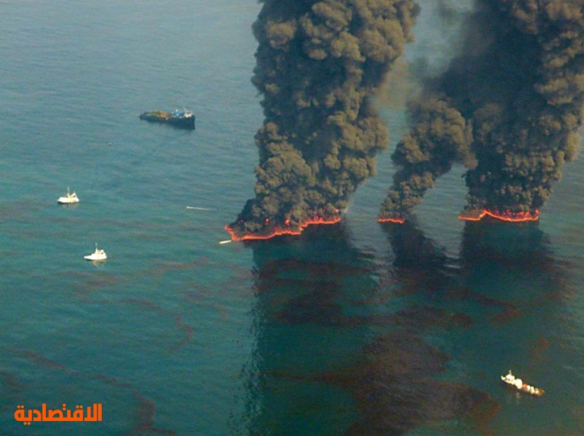 بريتش بتروليم: النفط لا يزال يتسرب من بئر في خليج المكسيك.. والبقعة تتجه نحو فلوريدا والاطلسي
