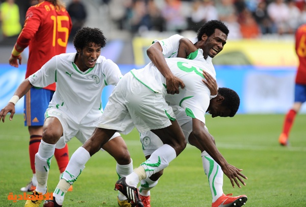 أسبانيا تهزم السعودية في مباراة ودية استعدادا لكأس العالم 2010