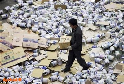 حملة اعتقالات في الصين بعد تجدد المخاوف من الحليب المجفف الملوث بالميلامين