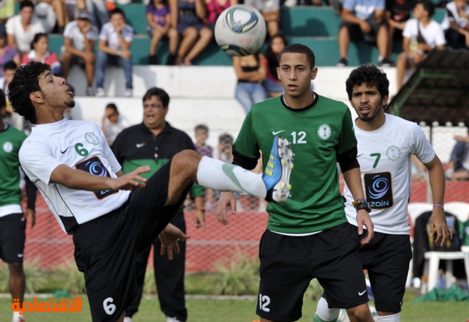 للشباب المنتخب السعودي قائمة الأخضر