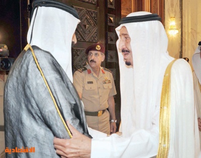 أمير قطر في الرياض للتعزية في وفاة الأمير سلطان