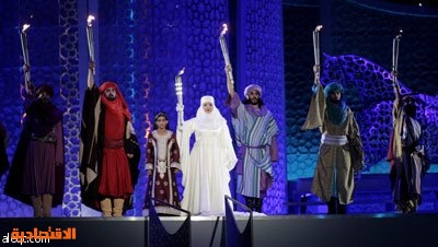 حفل افتتاح العاب الدوحة يتحدث بلغة عربية خالصة