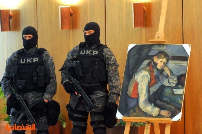 العثور على لوحة مسروقة للفنان الفرنسي سيزان في صربيا