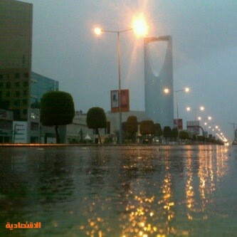 الرياض.. أجواء أوروبية ويوم آخر تحت المطر