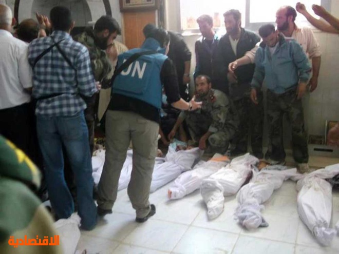 مجلس الأمن الدولي يدين النظام السوري بشدة على ارتكاب مجزرة الحولة