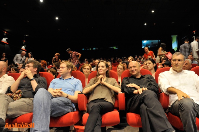 انجلينا جولي تزور مهرجان سراييفو للأفلام