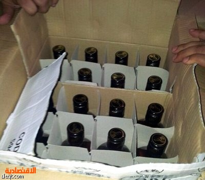 جمرك البطحاء يحبط تهريب أكثر من 38 ألف زجاجة خمر في رمضان