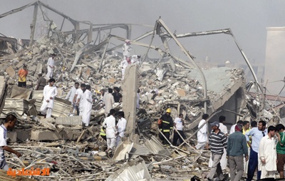 17 طنا من الغاز تبيد نصف كيلو مربع من الرياض .. والضحايا 155