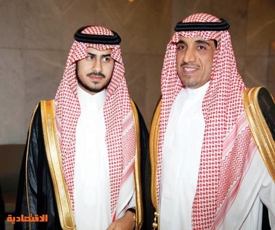 سلطان بن فهد بن سلمان يحتفل بزفافه على كريمة منصور بن مشعل | صحيفة  الاقتصادية