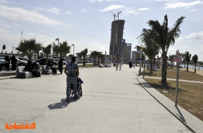 قصة مصورة:  كورنيش جدة الجديد .. ضخامة المنجز وعصرية التحديث