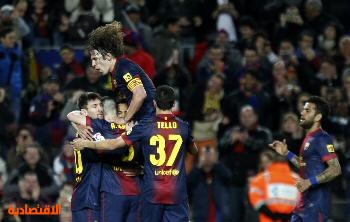 برشلونة يستعيد انتصاراته في الدوري الأسباني وميسي يواصل هز الشباك