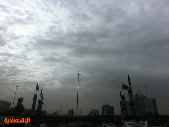 قصة مصورة : الرياض بعد الغبار "سحاب"
