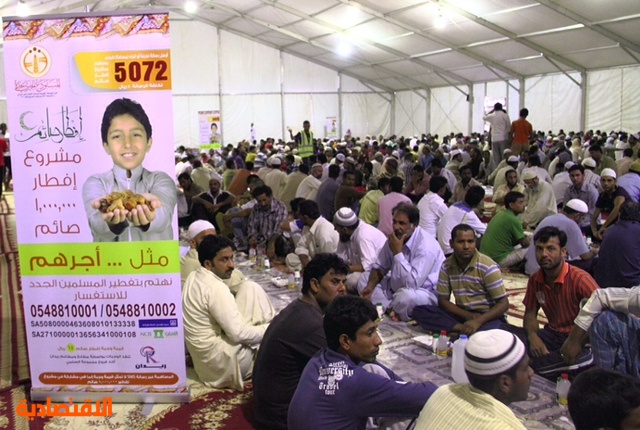 85 نقطة لتوزيع مليون وجبة إفطار صائم من المستودع الخيري في جدة