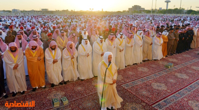 صلاة عيد الفطر المبارك في مختلف أنحاء المملكة