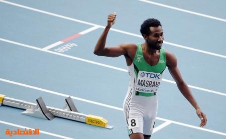 السعودي يوسف مسرحي يتفوق على حامل اللقب ويتأهل بجدارة لنهائي سباق 400 متر - فيديو