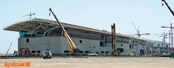 انتهاء المرحلة الأولى من مشروع مطار الملك عبد العزيز الجديد مع نهاية عام 2015