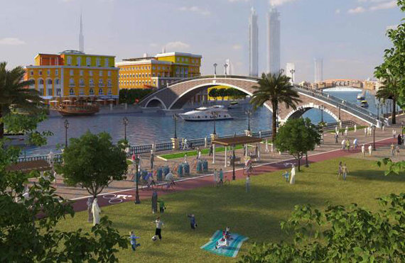 دبي تحفر قناة مائية بطول 3 كيلومترات لجذب 22 مليون زائر سنويا