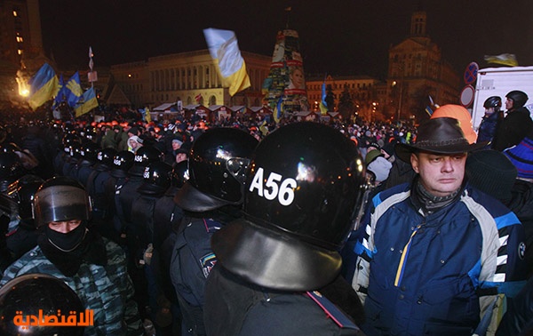 قصة مصورة : توقعات بحشودا مليونية بعد هجوم الشرطة الأوكرانية على ساحة الاستقلال