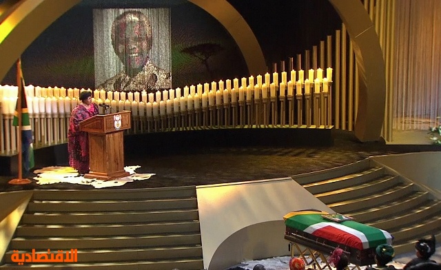 بدء مراسم جنازة الزعيم الراحل نلسون مانديلا