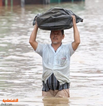 قصة مصورة :جاكرتا تقوم بعملية استمطار فوق مياه البحر لإبعاد الأمطار عنها