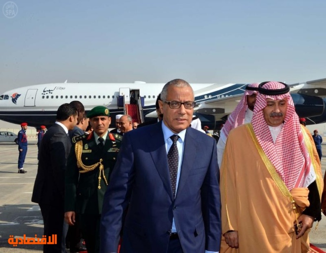 رئيس الوزراء الليبي يصل الرياض