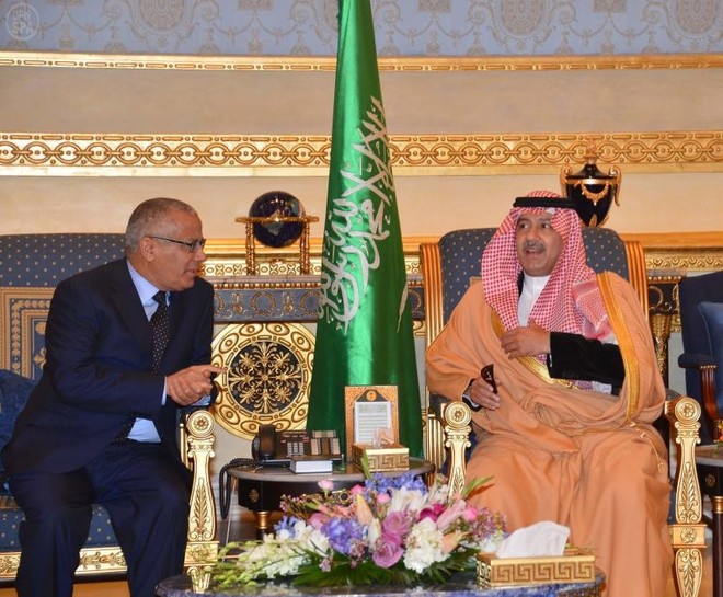 رئيس الوزراء الليبي يصل الرياض